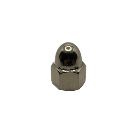 SUBURBAN BOLT AND SUPPLY Acorn Nut, 3/8"-16, Steel, Nickel Plated A042024000C